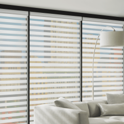 About Banded Roller Shades